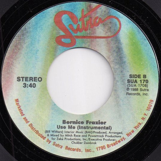 Bernice Frazier : Use Me (7")