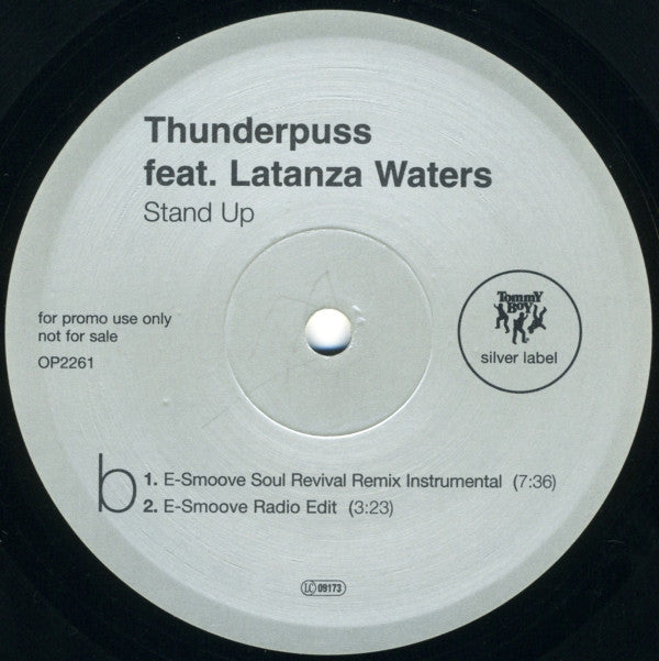 Thunderpuss : Stand Up (E-Smoove Remixes) (12", Promo)
