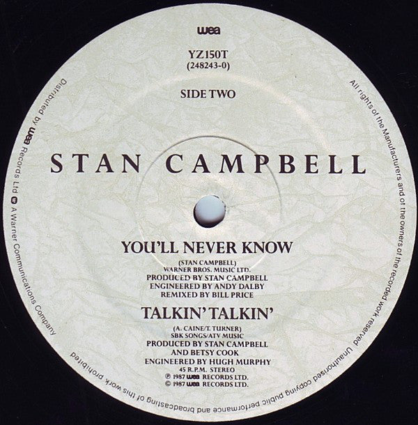 Stan Campbell : Knockin' On Heaven's Door (12")