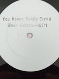 Gwen Guthrie : You Never Really Cared (12", W/Lbl, Sta)