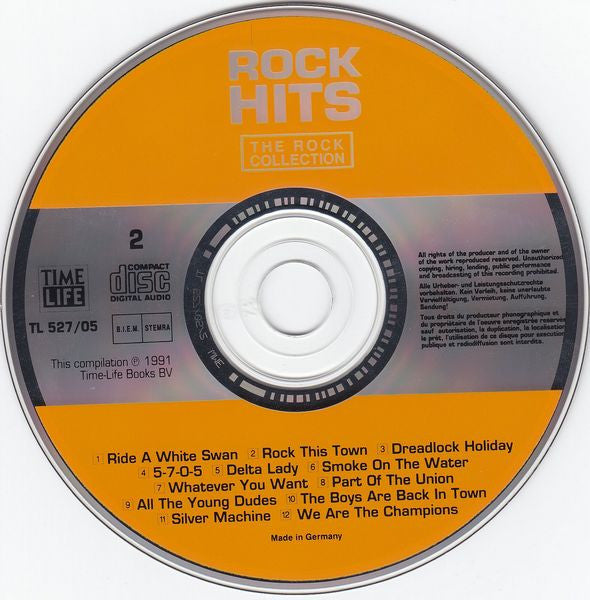 Various : The Rock Collection: Rock Hits (2xCD, Comp)
