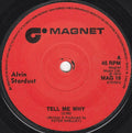 Alvin Stardust : Tell Me Why (7", Single, Sol)
