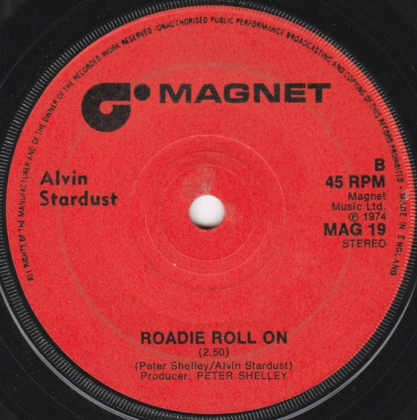 Alvin Stardust : Tell Me Why (7", Single, Sol)