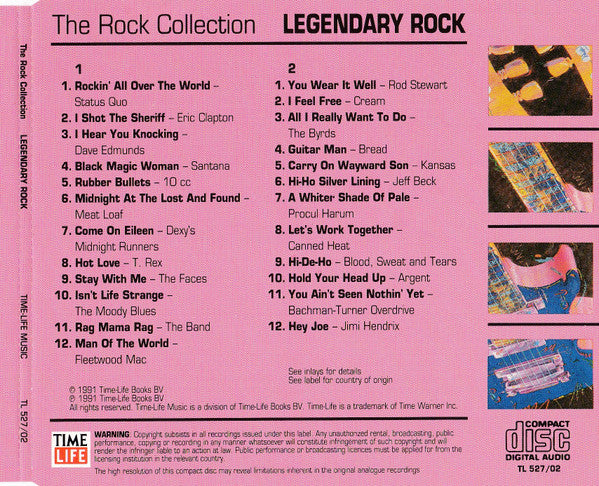 Various : The Rock Collection: Legendary Rock (2xCD, Comp)