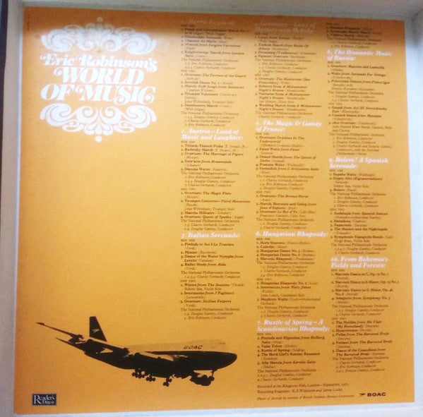 National Philharmonic Orchestra : Eric Robinson's World Of Music (10xLP, Comp + Box)