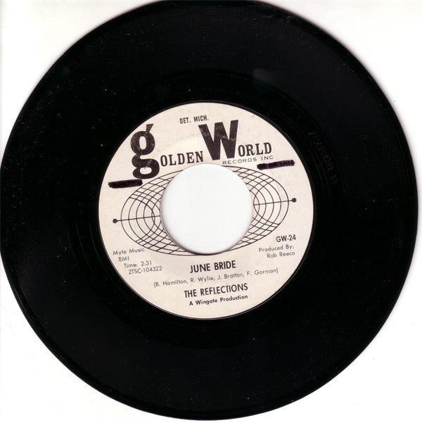 The Reflections (2) : Out Of The Picture / June Bride (7", Promo, Ter)