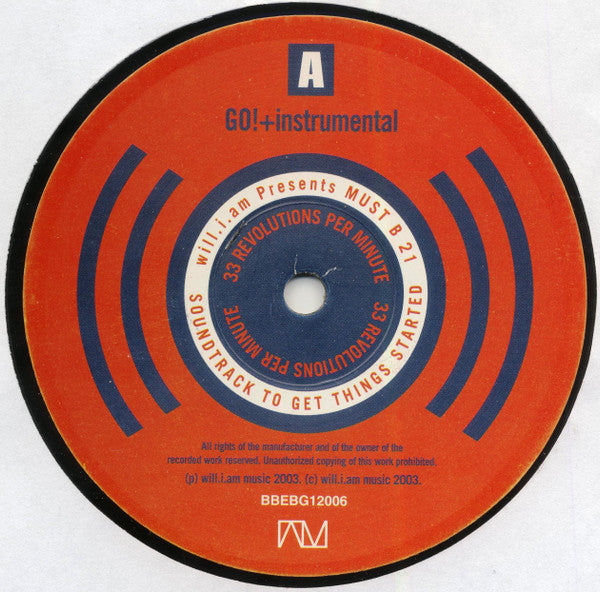 Will I Am : Must Be 21 (12")