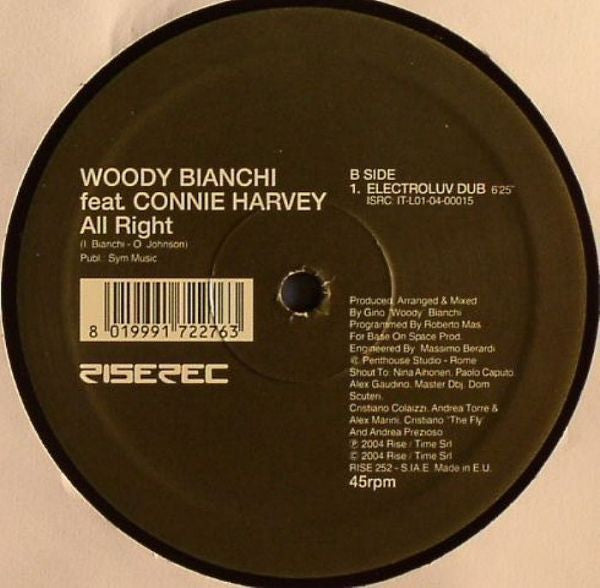 Woody Bianchi : All Right (12")