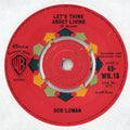 Bob Luman : Let's Think About Living (7", Single)