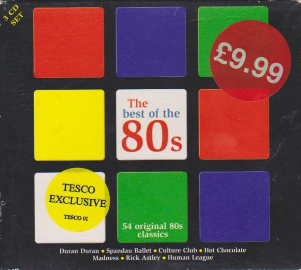 Various : The Best Of The 80s - 54 Original 80s Classics (Box + 3xCD, Comp)