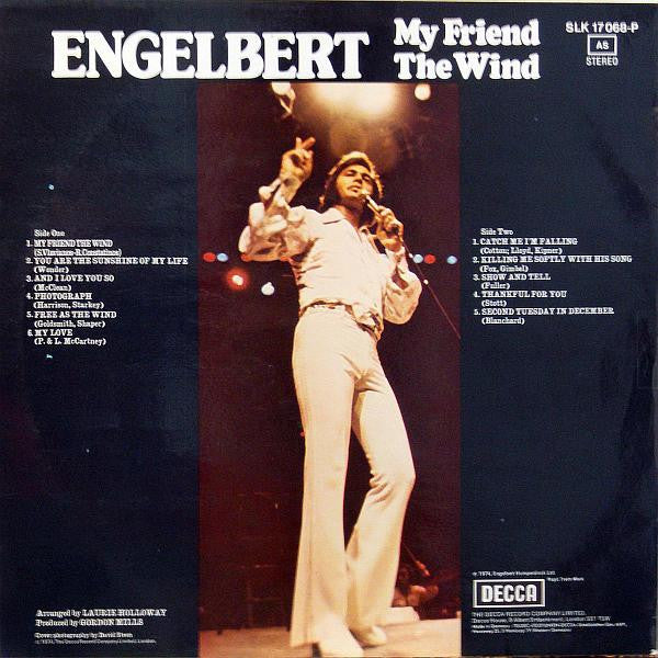 Engelbert Humperdinck : My Friend The Wind (LP, Album)