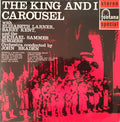 Elizabeth Larner, Barry Kent And The Mike Sammes Singers : The King And I / Carousel (LP, RE)