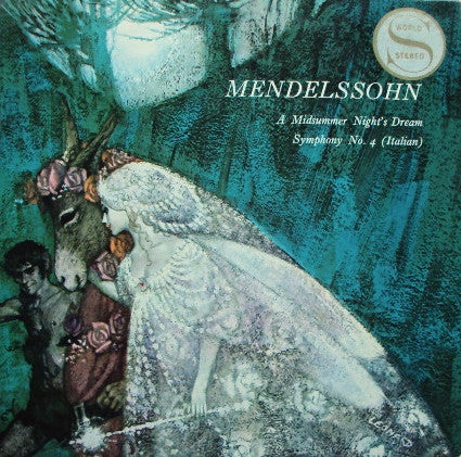 Mendelssohn* : A Midsummer Night's Dream / Symphony No.4 (Italian) (LP, Comp, Club)