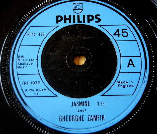Gheorghe Zamfir : Jasmine (7", Single)