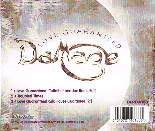 Damage : Love Guaranteed (CD, Single, CD1)
