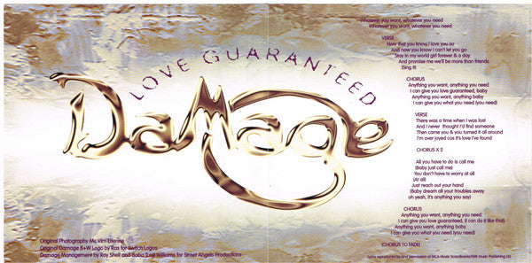 Damage : Love Guaranteed (CD, Single, CD1)