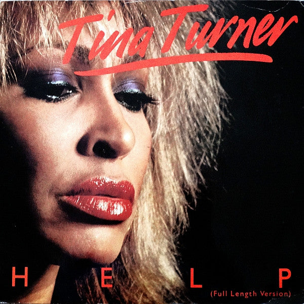 Tina Turner : Help (Full Length Version) (12", Single)