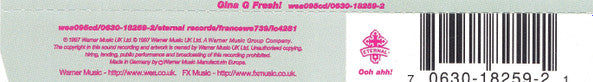 Gina G : Fresh! (CD, Maxi)