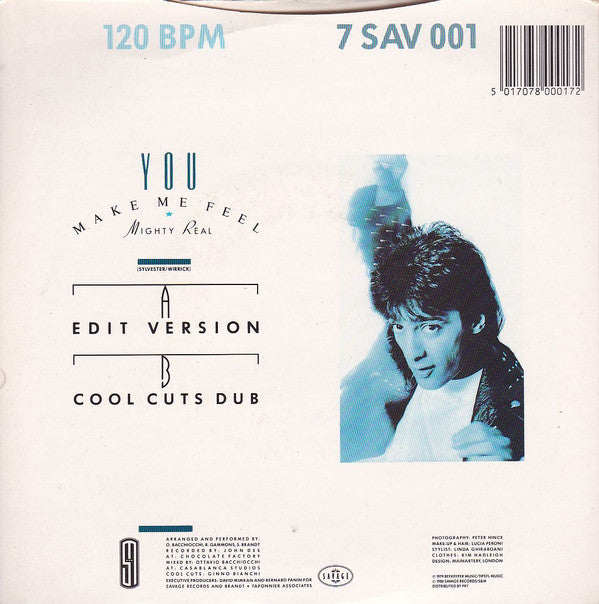 Ken Heaven : You Make Me Feel (Mighty Real) (7", Single)