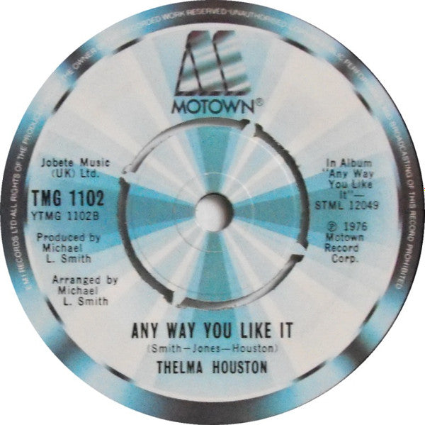 Thelma Houston : I Can't Go On Living Without Your Love (7", Single)