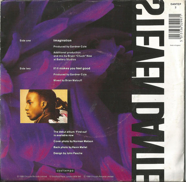 Steven Dante : Imagination (7", Single, Ltd, Pos)