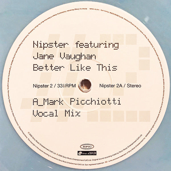 Nipster : Better Like This (12", Promo, Lig)