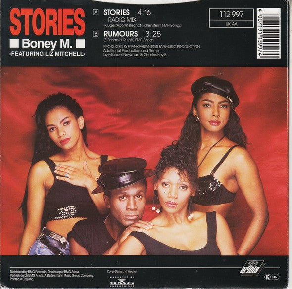 Boney M. : Stories (7", Single)