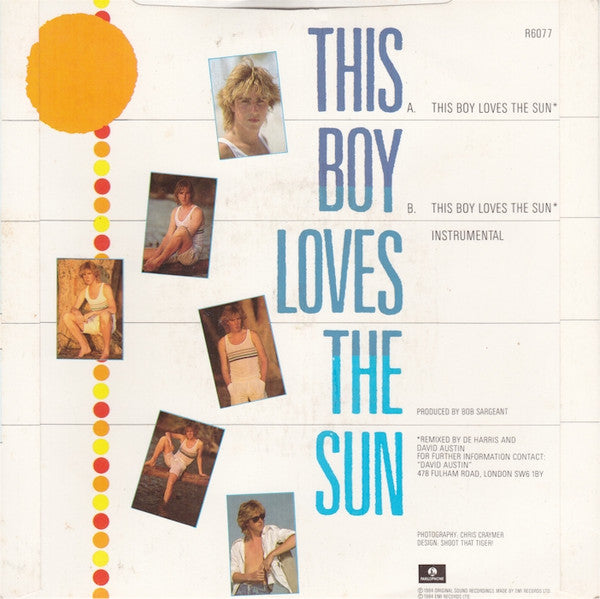 David Austin : This Boy Loves The Sun (7", Single)