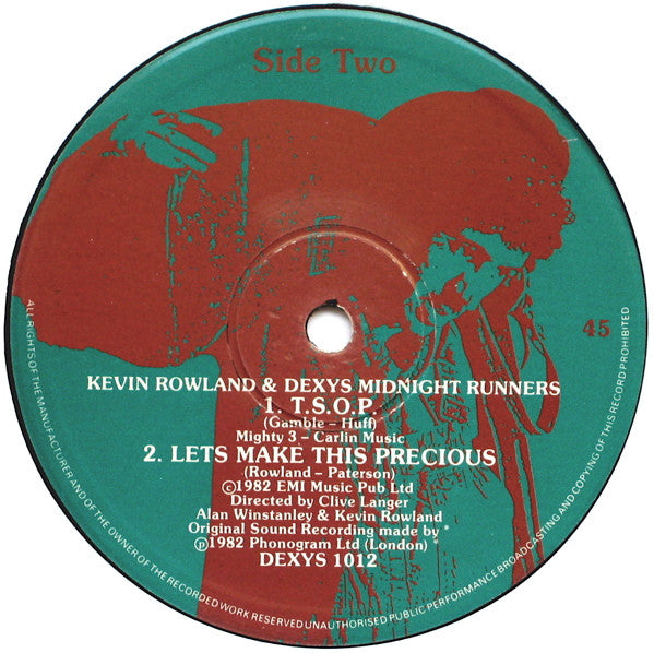 Kevin Rowland & Dexys Midnight Runners : Jackie Wilson Said (I'm In Heaven When You Smile) (12", Single)