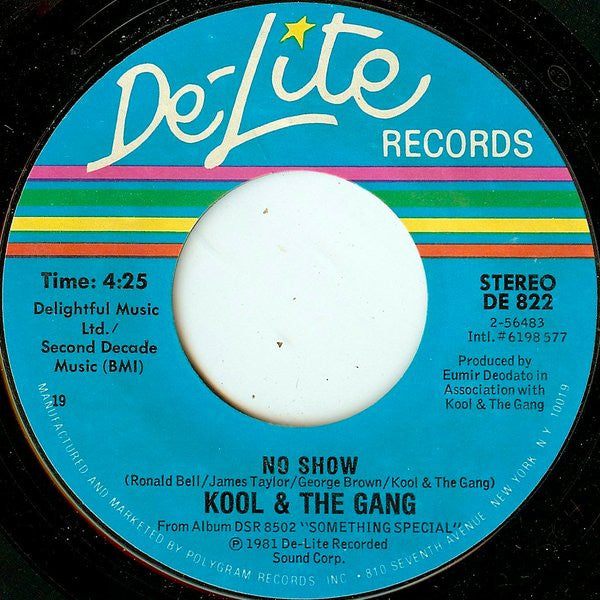 Kool & The Gang : Big Fun / No Show (7", 19)