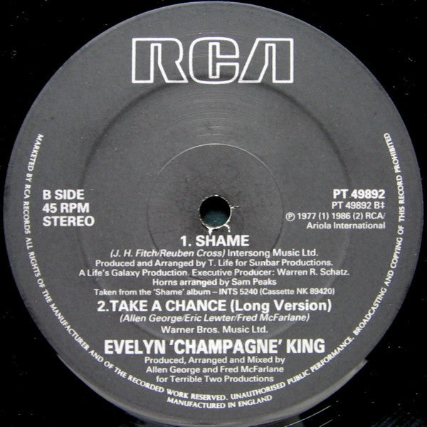 Evelyn King : High Horse (U.S. Remix) (12")