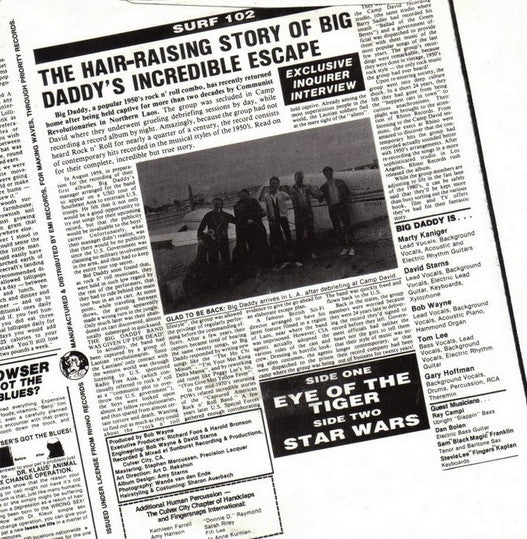 Big Daddy : Eye Of The Tiger / Star Wars (7", Single)