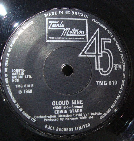 Edwin Starr : Funky Music Sho Nuff Turns Me On (7")