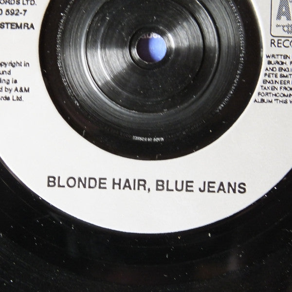 Chris de Burgh : Blonde Hair Blue Jeans (7", Single)
