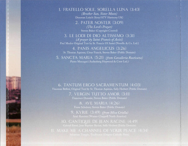 Friar Alessandro : Voice From Assisi (CD, Album)