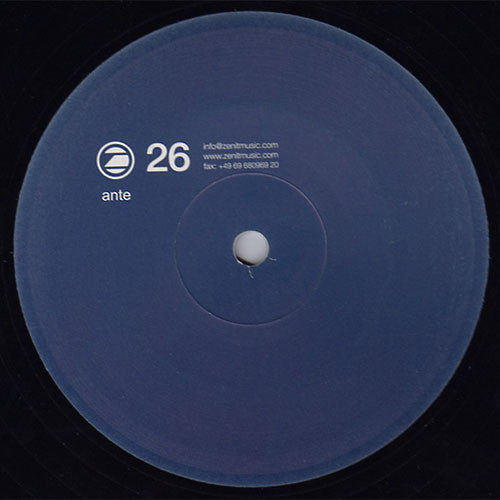 Tomie Nevada : Ante Zenit 26 (12")