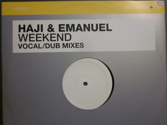 Haji & Emanuel : Weekend (12", W/Lbl)