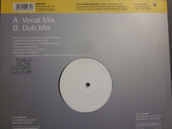 Haji & Emanuel : Weekend (12", W/Lbl)