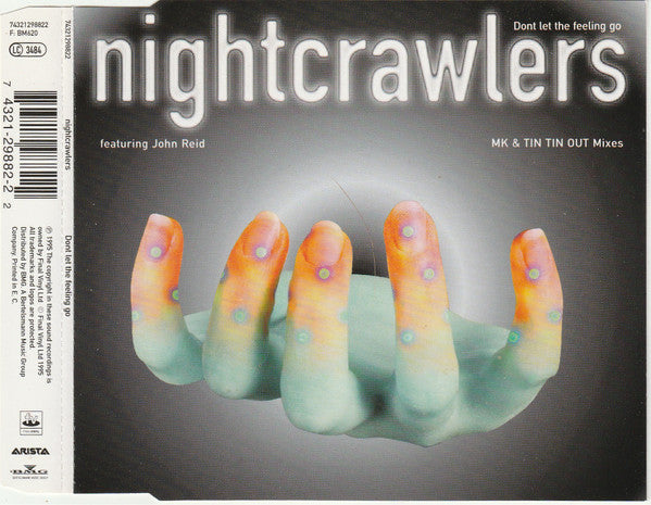 Nightcrawlers Featuring John Reid : Dont Let The Feeling Go (MK & Tin Tin Out Mixes) (CD, Maxi)