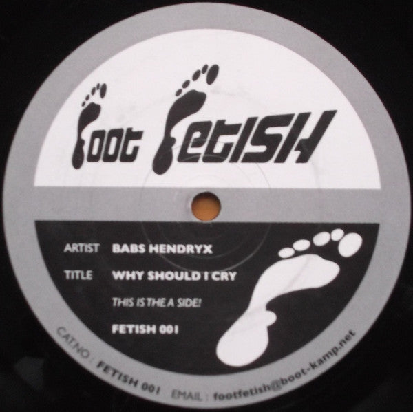 Babs Hendryx / Gwen Da Lyn : Why Should I Cry / Blak Heaven (12", Unofficial)