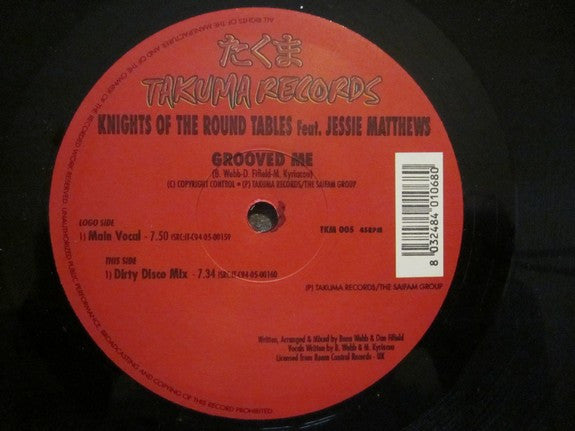 Knights Of The Round Tables Feat. Jessie Matthews : Grooved Me (12")