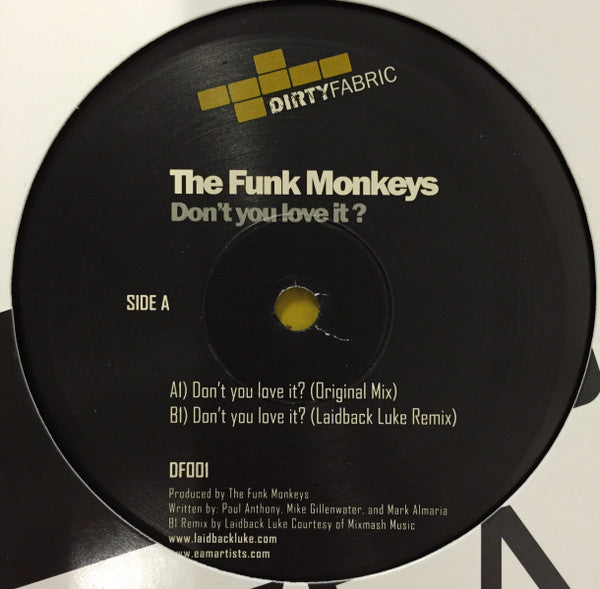 The Funk Monkeys : Don't You Love It? (12")