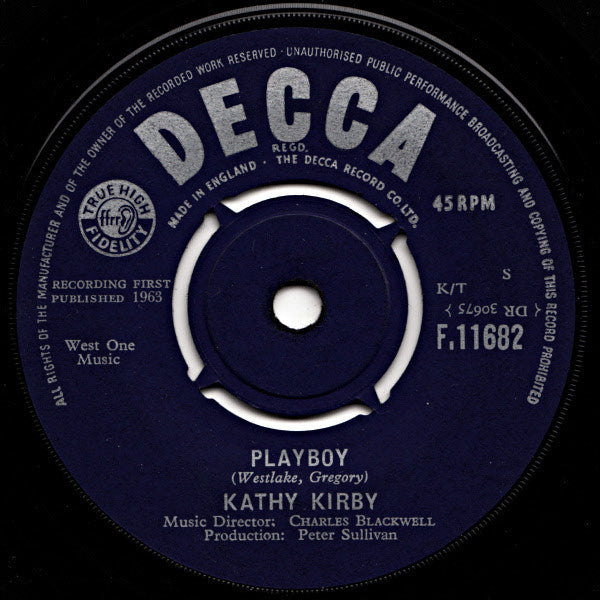 Kathy Kirby : Dance On (7", Single, RP)