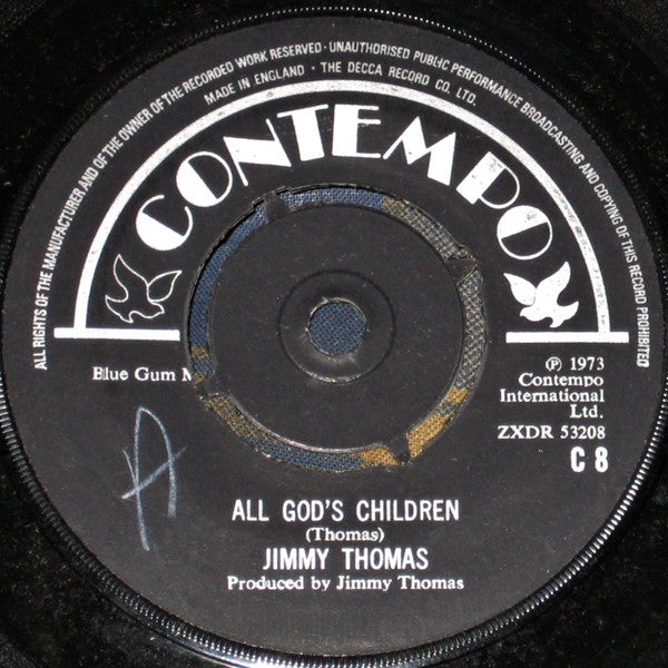 Jimmy Thomas : All God's Children (7", Single)