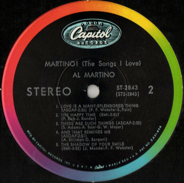 Al Martino : This Is Al Martino (LP, Album)