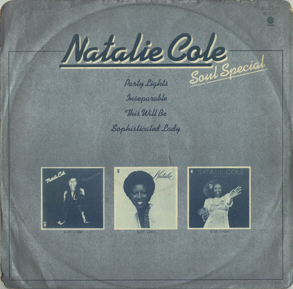 Natalie Cole : Party Lights (12", Ltd)