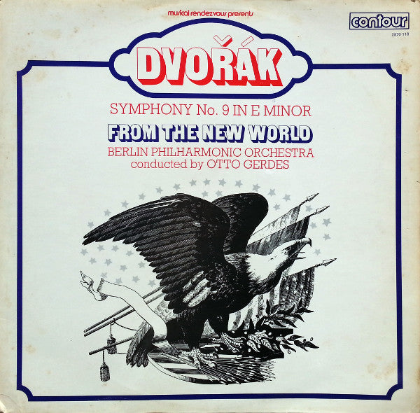Antonín Dvořák, Berliner Philharmoniker Conducted By Otto Gerdes : Symphony No. 9 In E Minor Op.95 "From The New World" (LP, Album, RE)