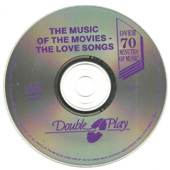 The London Starlight Orchestra & Singers : The Music Of The Movies - The Love Songs (CD, Comp)