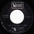 Bobby Lewis (6) : Love Me And Make It All Better / My Tears Don't Care (7", Single)