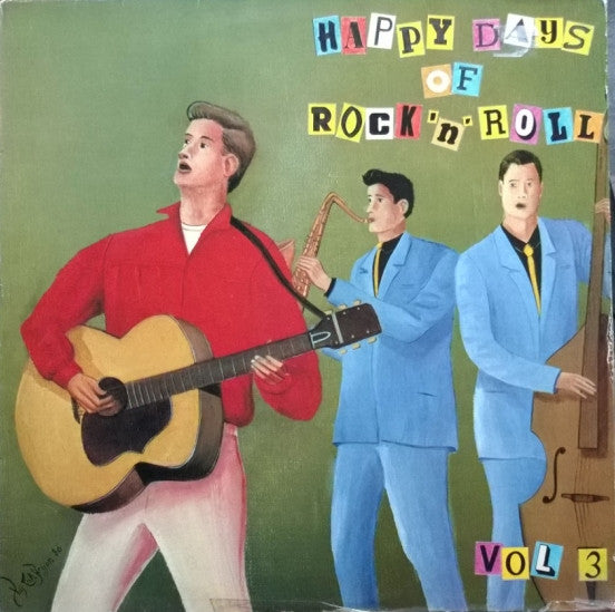 Various : Happy Days Of Rock 'N' Roll Vol 3 (LP, Comp)